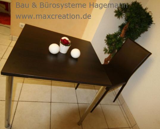 tisch_wenge_chrom_beine_leder_stuhl_braun_vierfu�_wartebereich_4.jpg